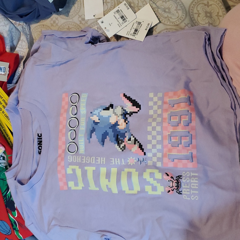 the Hedgehog Kids Purple T-Shirt